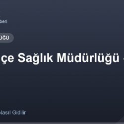Tavas İlçe Sağlık Müdürlüğü - Tavas KETEM adres ve telefon