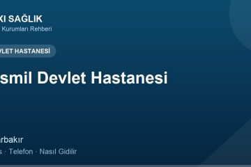 Bismil Devlet Hastanesi adres ve telefon