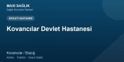 Kovancılar Devlet Hastanesi adres ve telefon