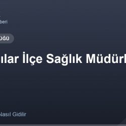 Kovancılar İlçe Sağlık Müdürlüğü adres ve telefon