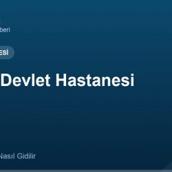 İliç İlçe Devlet Hastanesi adres ve telefon