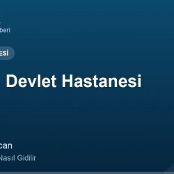 Üzümlü Devlet Hastanesi adres ve telefon