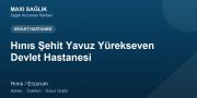 Hınıs Şehit Yavuz Yürekseven Devlet Hastanesi adres ve telefon