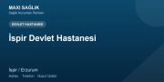 İspir Devlet Hastanesi adres ve telefon
