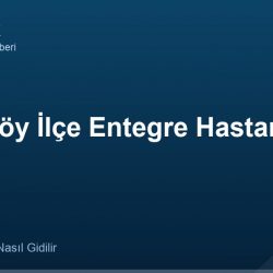 Köprüköy İlçe Entegre Hastanesi adres ve telefon