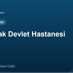 Bulancak Devlet Hastanesi adres ve telefon