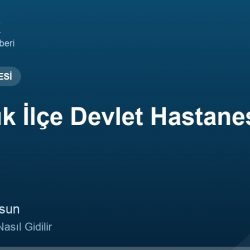 Çamoluk İlçe Devlet Hastanesi adres ve telefon