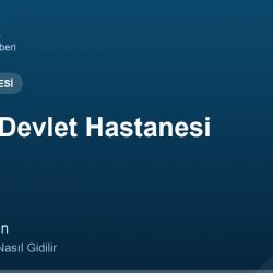 Espiye Devlet Hastanesi adres ve telefon