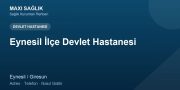 Eynesil İlçe Devlet Hastanesi adres ve telefon