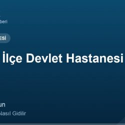 Eynesil İlçe Devlet Hastanesi adres ve telefon