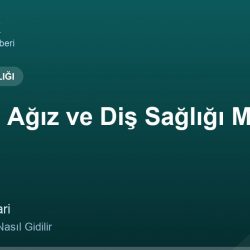 Hakkari Ağız ve Diş Sağlığı Merkezi adres ve telefon